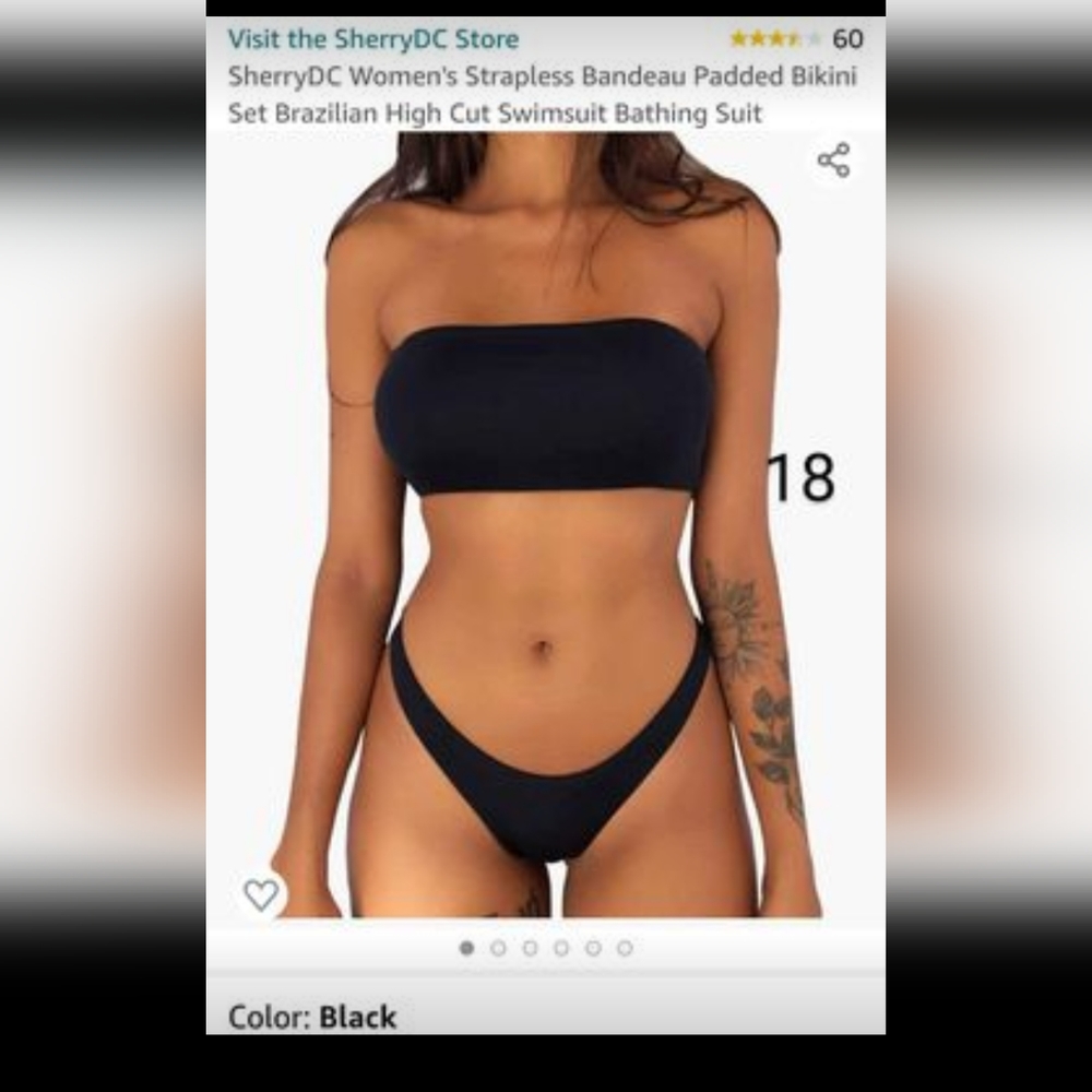 Brand New Sherry DC Bandeau Bikini